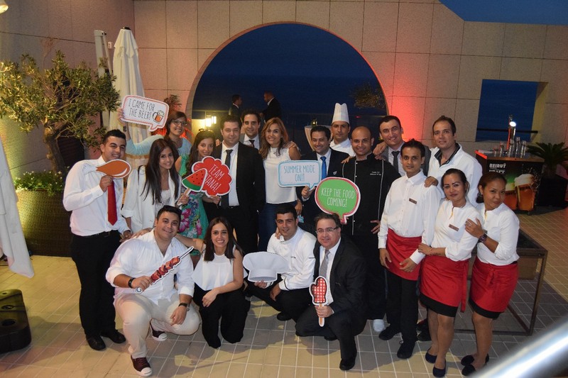 Rotana hotels appreciate loyalty Rotana Hotels invite top corporate accountsand media over a sunset BBQ for its annual get-together